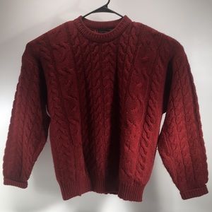 Structure Red Sweater